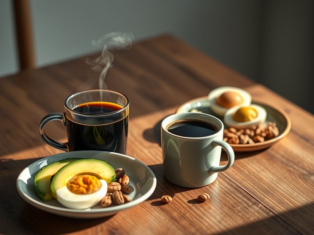 Receita de café da manhã low carb