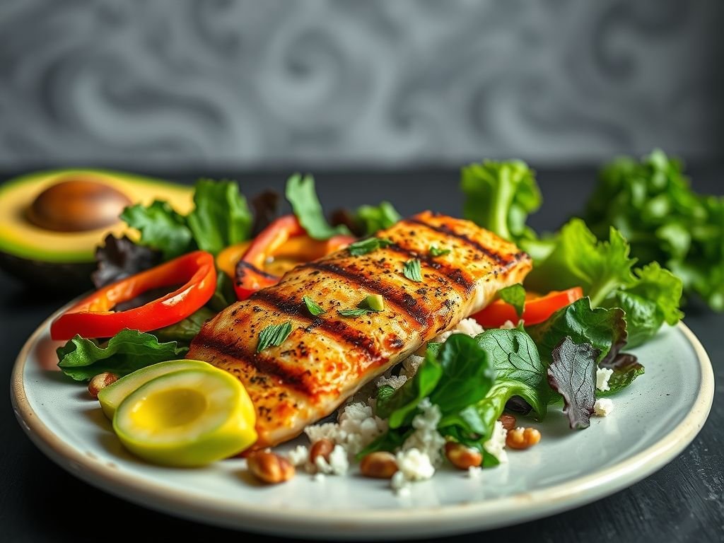 Receita low carb jantar