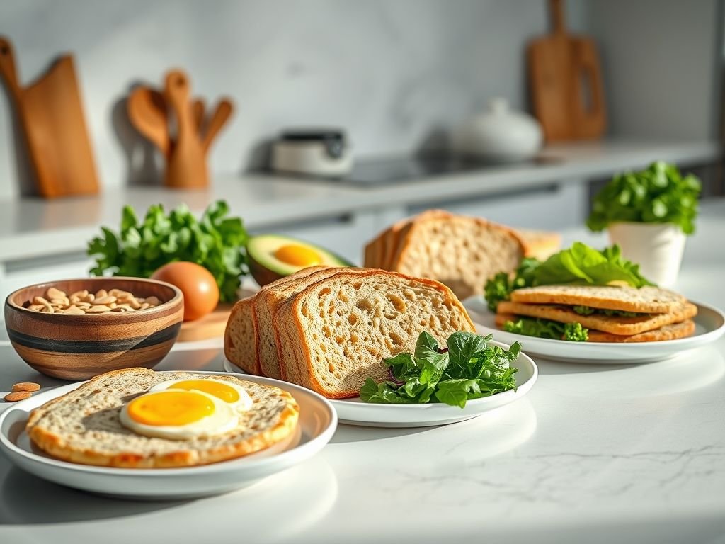 Receitas low carb para substituir o pão