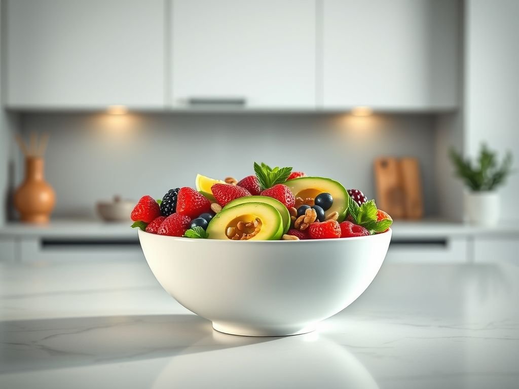 Salada de fruta low carb