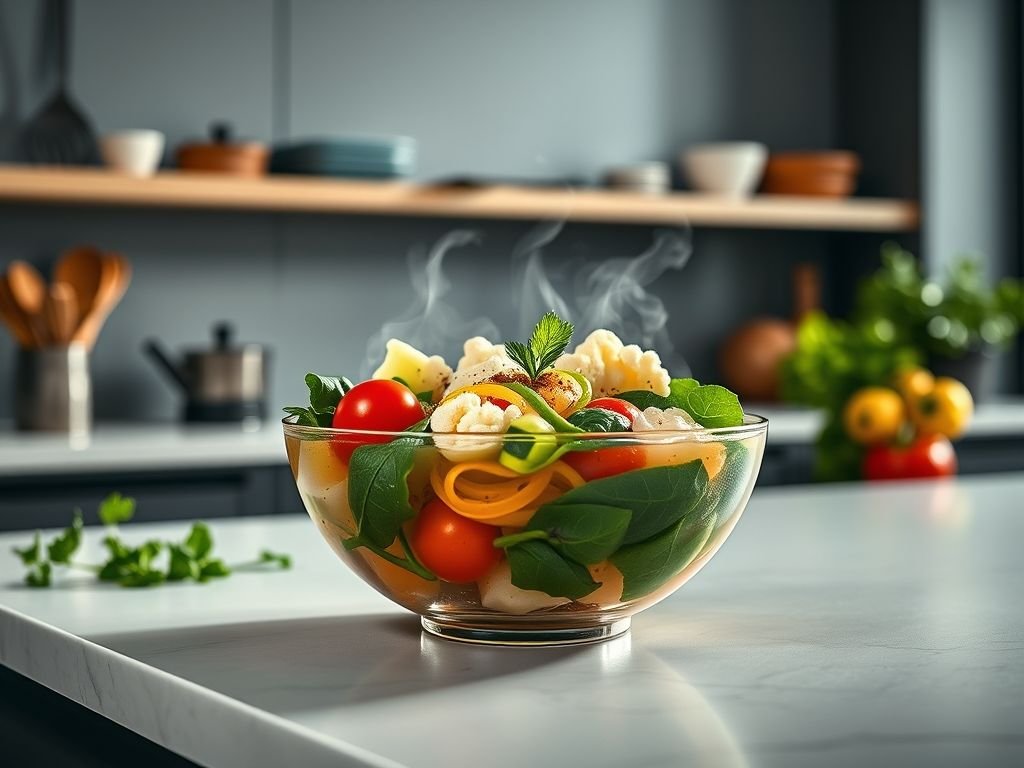 Sopa low carb de legumes