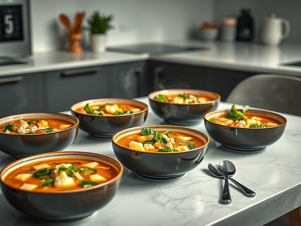Sopas low carb emagrece