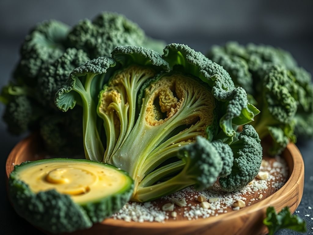 Suflê de brocolis low carb