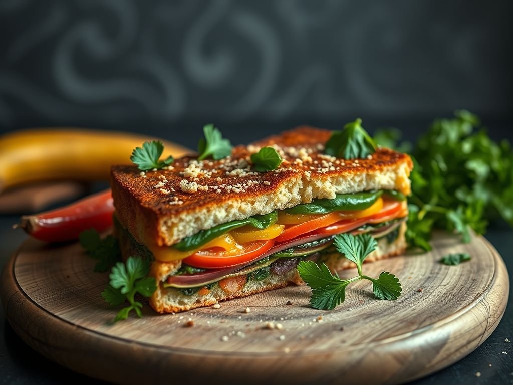 Torta de legumes low carb