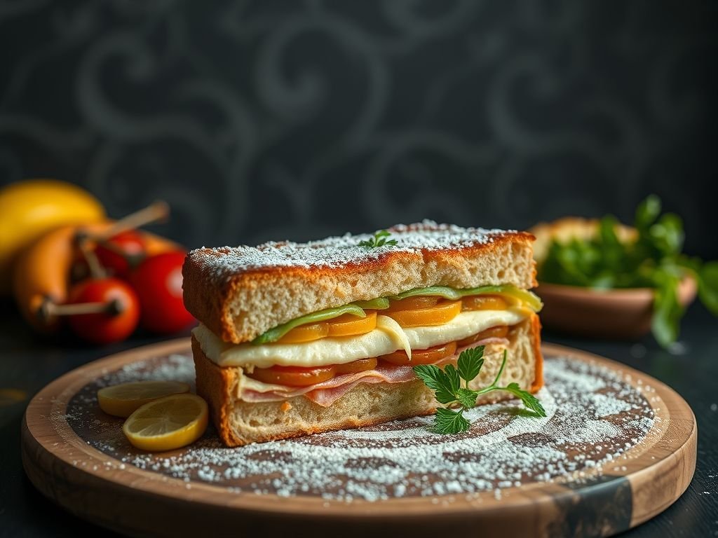 Torta salgada low carb de frango