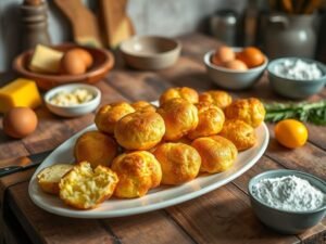 Pão de Queijo de Frigideira Energético
